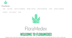 Desktop Screenshot of floramedex.com